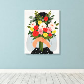 Darling Valentijn II Canvas Afdruk (Insitu (Houten vloer))