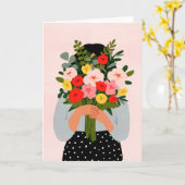 Darling Valentijn II Kaart (Gele Bloem)