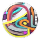 Darmreactie Keramische knop (Voorkant)
