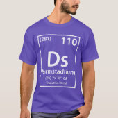 Darmstadtium Element (wit) T-shirt (Voorkant)