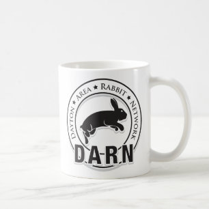DARN-Mok - Wit Koffiemok
