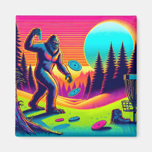Darn Trees   Bigfoot Disc Golf Humor Magneet