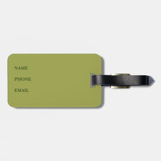 "DARN TURBULENCE!"/schildpad op zijn rug Bagagelabel (Achterkant horizontaal)