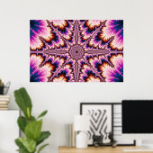 Darren4 - Fractaal Poster (Thuiskantoor)