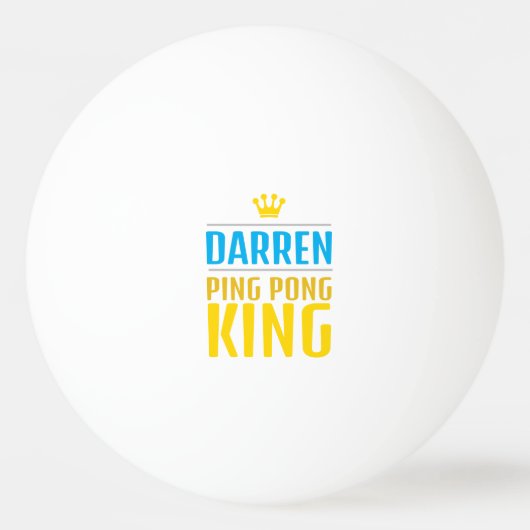 Darren Pingpongballen (Voorkant)