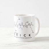Darrick peptide nom mug (Devant droit)
