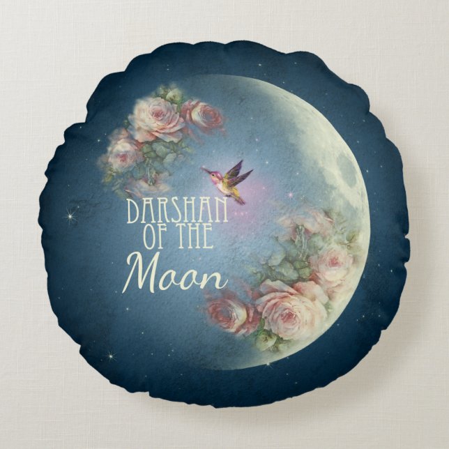 DARSHAN de la Lune - Coussin (Devant)