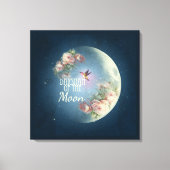 DARSHAN de la Lune - Toile enveloppée (Recto)