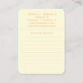 DARSHAN van de Zon - Visitekaartje (Achterkant)