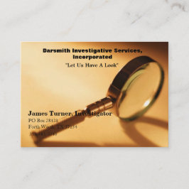 Darsmith Investigation Services, Inc Cards Visitekaartje