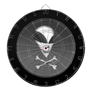 Dart Board - Area 51 Skull & Crossbones Dartbord