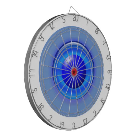 Dart Board - Concentrische Orbs Dartbord (Voorkant Links)