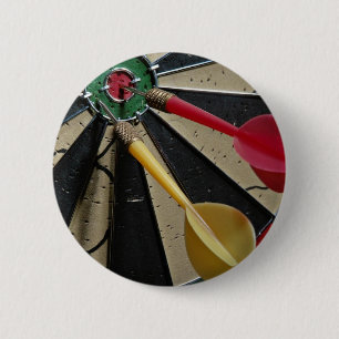 Dart board game ronde button 5,7 cm