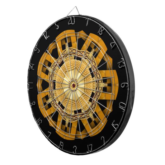 Dart Board Gold-doelstelling Dartbord (Voorkant Rechts)