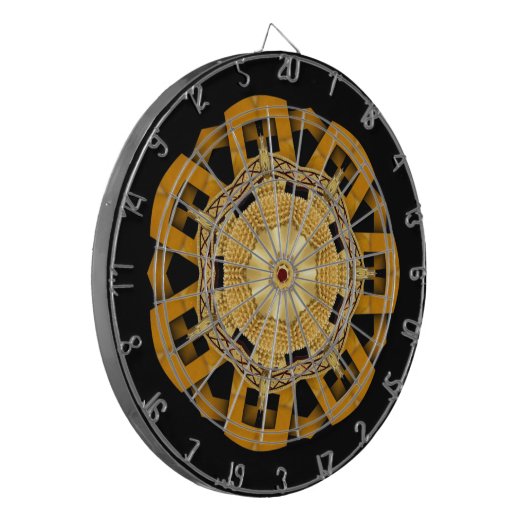 Dart Board Gold-doelstelling Dartbord (Voorkant Links)