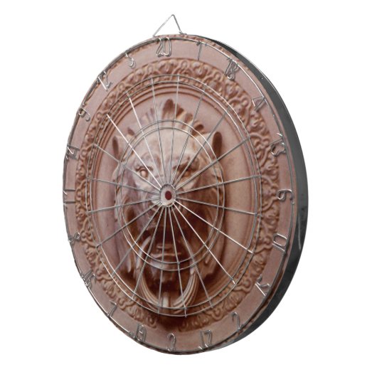 Dart Board - Lion Head Deuren Knocker Dartbord (Voorkant Rechts)