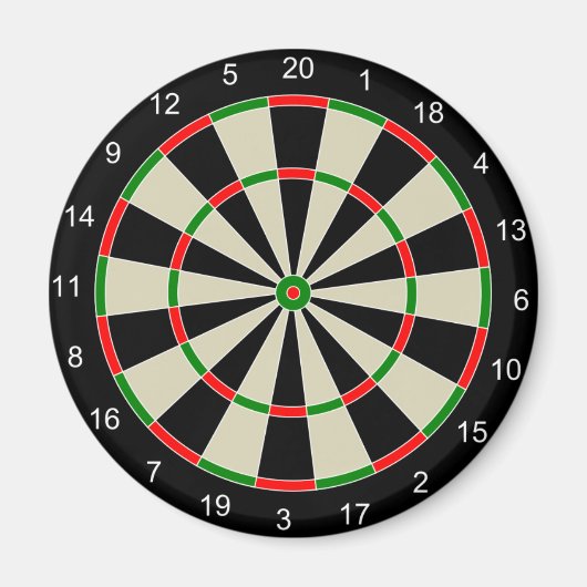 Dart Board Magneet (Voorkant)