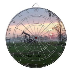 Dart Board met Texas Sunset Dartbord
