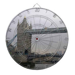 Dart Board met Tower Bridge over de Theems Dartbord