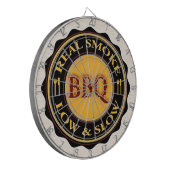 Dart Board "Real Smoke BBQ" Dartbord (Voorkant Links)