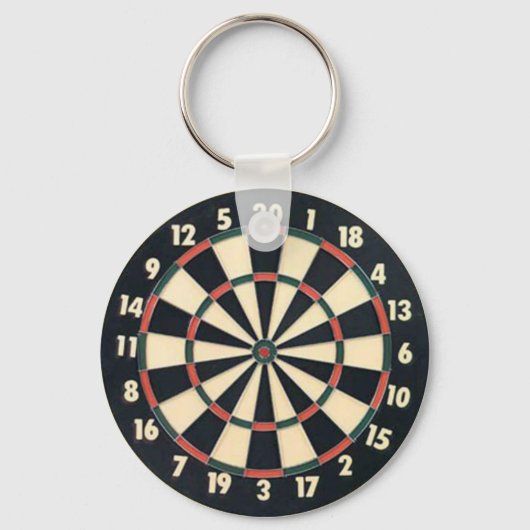dart board sleutelhanger (Voorkant)