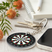 Dart Board Sleutelhanger (Voorkant Rechts)