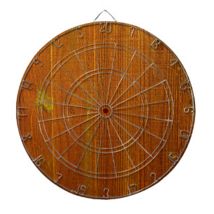 Dart-board voor houten hek dartbord