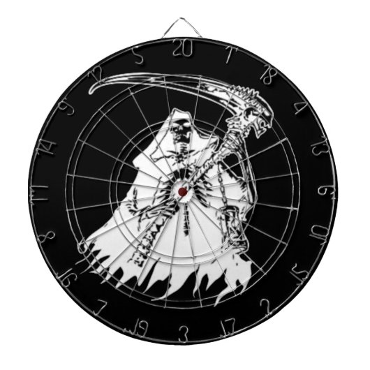 Dart Board voor zwart-wit en wit roer Dartbord (Voorkant)