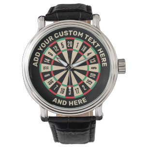 Dart Board Watch Horloge