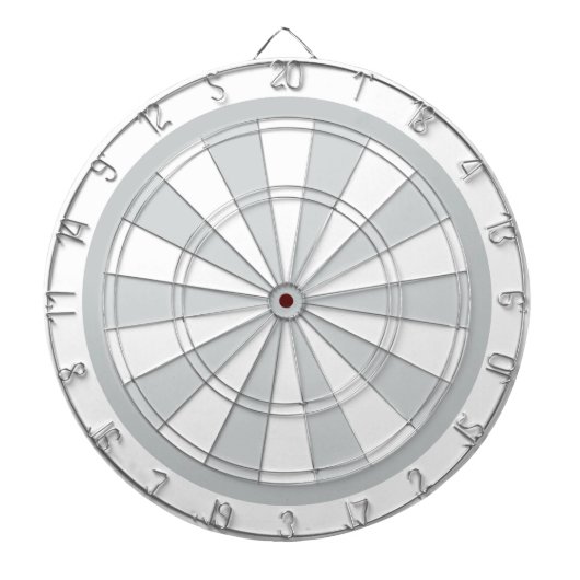 Dart Board "White + your color" Dartbord (Voorkant)