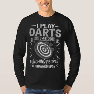 Dart Bordspel Speler Dartbord Machine Sport 1 T-shirt