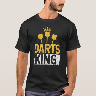 Dart Crown Player Fan Champion Winner Darter Darts T-shirt