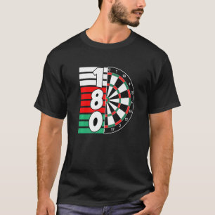 Dart dartboard 180 punten 180 in darts Premium_1 T-shirt