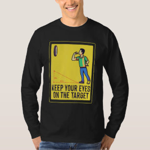 Dart Dartboard Target Design T-shirt