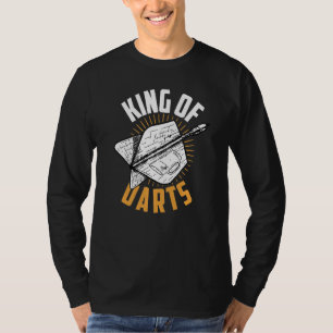 Dart Darts Player King of Data T-shirt