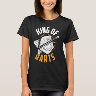 Dart Darts Player King of Data T-shirt