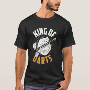Dart Darts Player King of Data T-shirt
