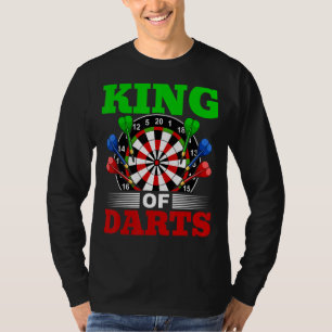 Dart Darts Player King of Dats 1 T-shirt