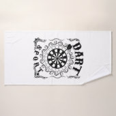 Dart est mon sport (Serviette de bain)