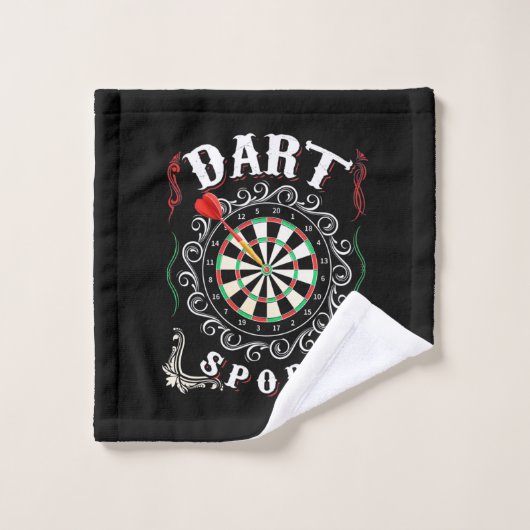 Dart est mon sport (Gant de toilette)