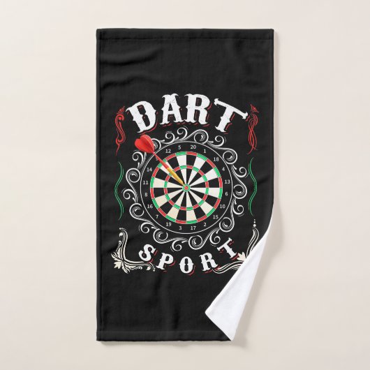 Dart est mon sport (Serviette à main)