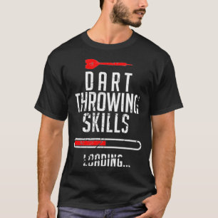 Dart gooien vaardigheden laden voor een darts spel t-shirt