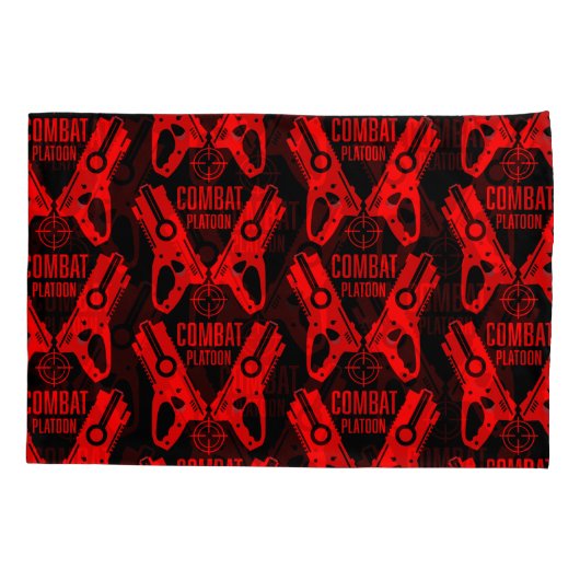 Dart Pistool Battle Kussensloop (Achterkant-Links)