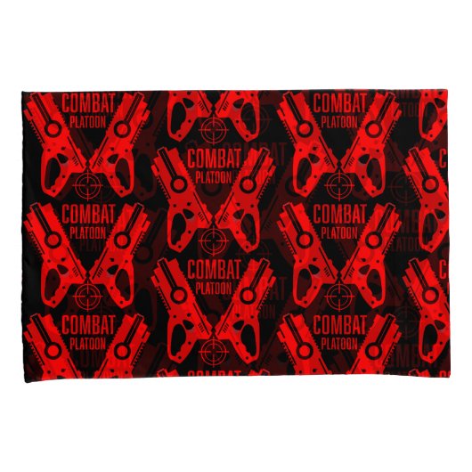 Dart Pistool Battle Kussensloop (Voorkant-Rechts)