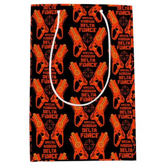 Dart Pistool Battle Verjaardag Medium Cadeauzakje (Voorkant)