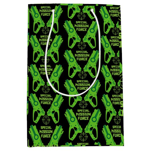 Dart Pistool Battle Verjaardag Medium Cadeauzakje (Voorkant)