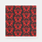 Dart Pistool Battle Verjaardag Servet (Voorkant)