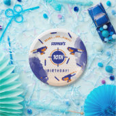 Dart Pistool Battle War Boys Verjaardagsfeest Papieren Bordje (Feest)