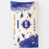 Dart Pistool Battle War Boys Verjaardagsfeest Spandoek (Verticaal)