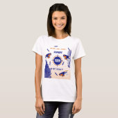 Dart Pistool Battle War Boys Verjaardagsfeestje Ma T-shirt (Voorkant volledig)